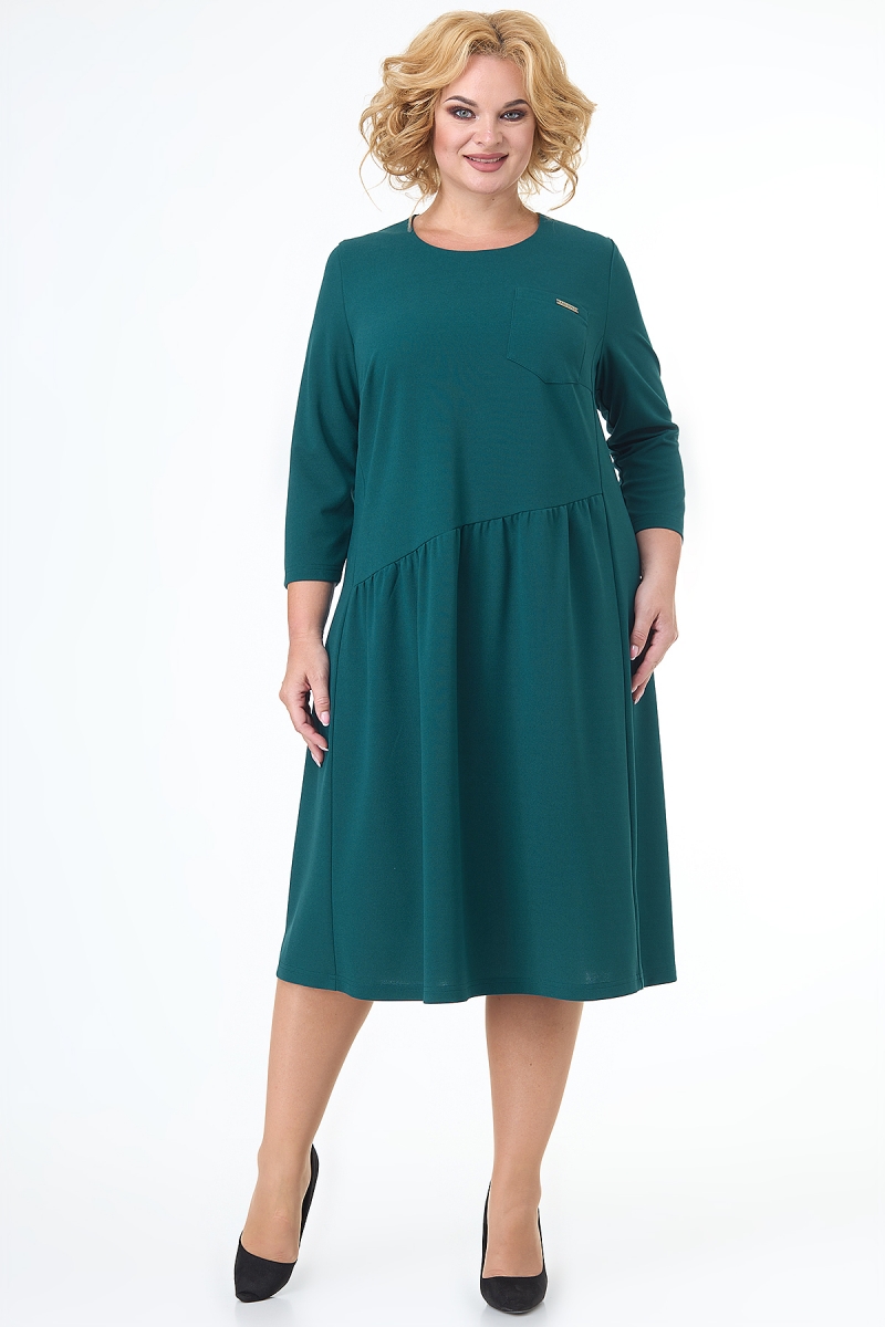 Платье 3769 бирюза Альгранда