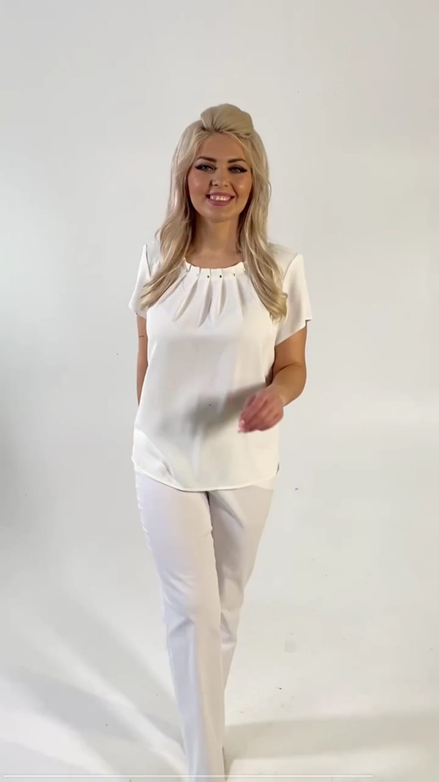  Туника 6196 / молочный Элит Мода