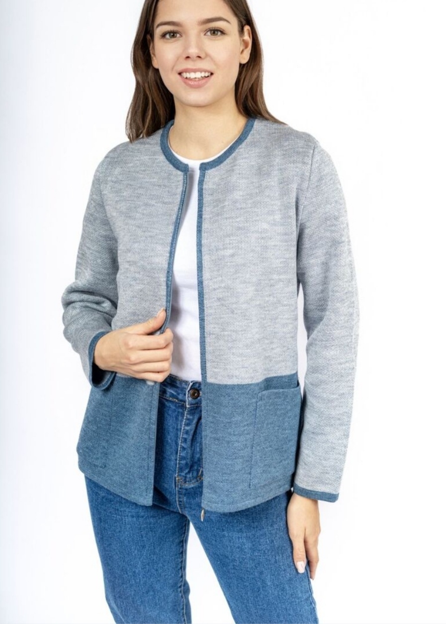 Кардиган 0701/джинс Анри