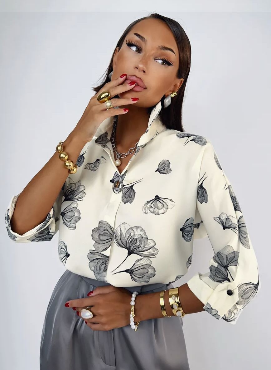 Туника 11896/цветок HELLOMODA