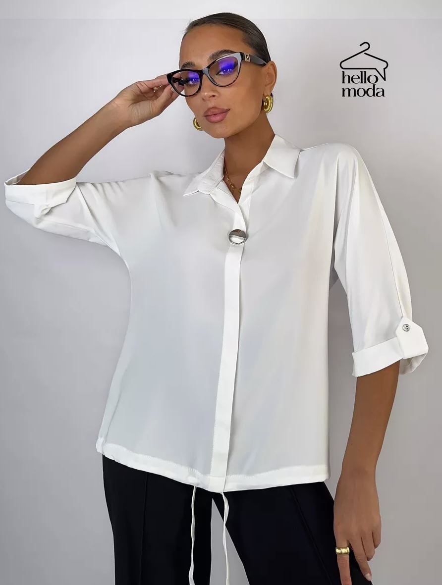 Туника 11896/белый HELLOMODA