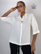 Туника 11896/белый HELLOMODA