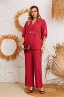 Костюм 5288/красный Агати