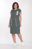 Платье 2277/лен  Леди стиль классик