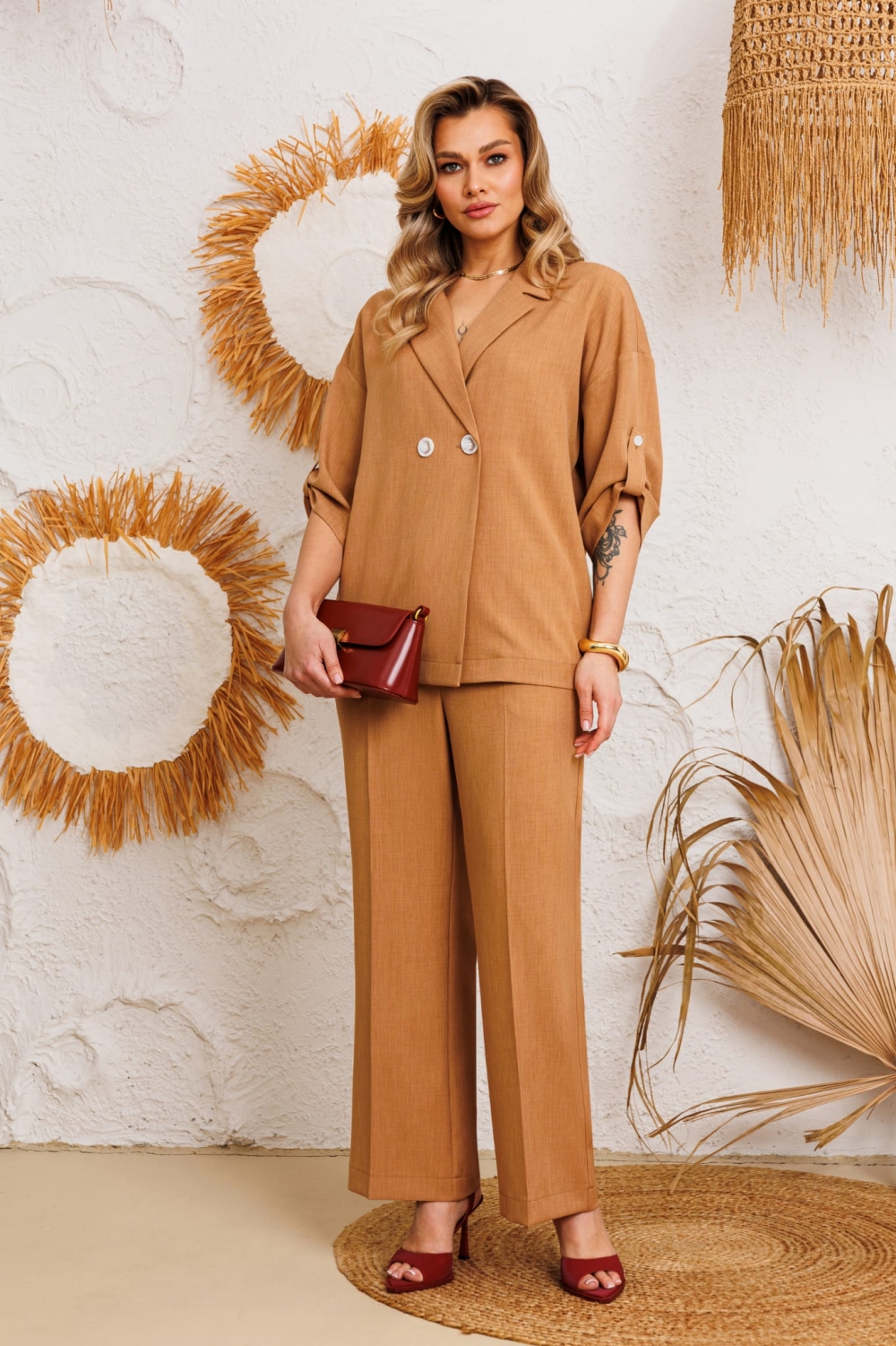 Костюм 5288/песочный Агати