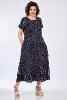 Платье 1976/черный Леди стиль классик