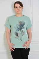  Туника 6221 мята Элит Мода