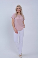Туника 6196 розовый  Элит Мода