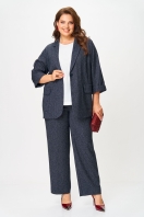 Костюм 2336/рогожка Леди стиль классик