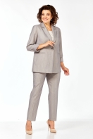 Костюм 2961/серый Леди стиль классик